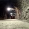 Galeria que da acesso ao corpo de minerio subterraneo