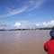 Vista panorámica da cidade Tapauá, desde o rio Purus. (Tapauá-Amazonas-Brasil)