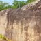 Monólito de 24 metros de comprimento, com muitas inscrições rupestres - Itacoatiaras de Ingá - Ingá - cariri - Paraíba - Nordeste - Brasil 