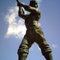 Estatua do trabalhador _ Praça : Carlos Drummond de Andrade _ Muriaé - Minas Gerais - Brasil