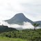 O Pico do Pão de Angu e a névoa do Rio do Peixe