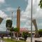 Arco da praça Centenária da cidade de Luis Gomes Rio Grande do Norte, Brasil.